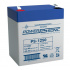 Power Sonic Batería de Respaldo PS-1250-F1, 12V, 5aH, para Alarmas de Incendio/Control de Acceso/Intrusión/Videovigilancia/Terminales tipo F1  2