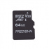 Memoria Flash Precision PS-MSD/64G, 64GB MicroSDXC  NAND Clase 10  1