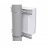 Precision Montaje de Poste para Gabinetes PST-MOUNT-POLE-V3, Metal, Gris  2
