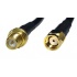Premiertek Cable Coaxial RP-SMA Macho - RP-SMA Hembra, 3 Metros, Negro  1