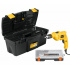Pretul Kit Rotomartillo 20588, 1/2", Reversible, 500W, Negro/Amarillo - Incluye Caja de Herramientas/Organizador  1