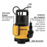 Pretul Bomba de Agua Sumergible 27198, 13800L/h, 1HP - Imagen adicional 1