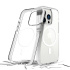 Prodigee Funda Magneteek con MagSafe para iPhone 14 Pro, Blanco/Transparente  1