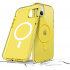 Prodigee Funda Safetee Neo con MagSafe para iPhone 14 Plus, Amarillo  1