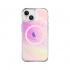 Prodigee Funda Glow con MagSafe para iPhone 15, Lila/Blanco  1
