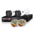 Provision-ISR Kit de Vigilancia PR-2AHD-CC de 2 Cámaras CCTV Bullet y 4 Canales, con Grabadora y Cables  1