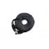 Provision-ISR Cable Coaxial para Video, Macho - Macho, 20 Metros, Negro  1