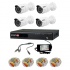 Provision-ISR Kit de Vigilancia PRO44AHDKIT de 4 Cámaras y 8 Canales, con Grabadora DVR  5