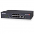 Switch Provision ISR Fast Ethernet POES-08120C+2I-V2, 10 Puertos 10/100Mbps (8x PoE), 2 Gbit/s, 1000 Entradas - No Administrable  1