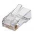 Qian Conector RJ-45 NW6100, Cat6, 100 Piezas  1