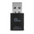Qian Adaptador de Red USB QYW-033WB, Inalámbrico, 600 Mbit/s, Doble Banda 2.4/5 GHz 