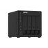 QNAP TS-451D2 Almacenamiento NAS de 4 Bahías, Intel Celeron J4025 2GHz, 2GB DDR4, SATA, Negro ― no Incluye Discos  2