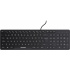 Kit de Teclado y Mouse Quaroni KAQ01, Alámbrico, USB, Negro (Español)  1
