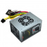 Fuente de Poder Quaroni QPSU-03, 24-pin ATX, 80mm, 500W   1