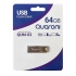 Memoria USB Quaroni QUM-03, 64GB, USB 2.0, Metal  2
