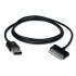 QVS Cable USB A Macho - Samsung 30-pin Macho, 5 Metros, Negro  1