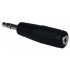 QVS Adaptador de Audio 3.5mm Macho - 2.5mm Hembra, Negro  1