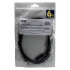 QVS Cable AUX 3.5mm Macho - 3.5mm Hembra, 7.6 Metros, Negro  2
