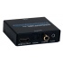QVS Convertidor HDMI Hembra - HDMI Hembra + Toslink hembra + RCA Hembra + 3.5mm Hembra, Negro  2