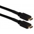 QVS Cable HDMI de Alta Velocidad con Ethernet 4K HDMI Macho - HDMI Macho, 25 Metros, Negro  1