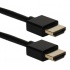 QVS Cable HDMI de Alta Velocidad con Ethernet HDMI Macho - HDMI Macho, 3 Metros, Negro  1