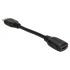 QVS Cable HDMI de Alta Velocidad 4K, HDMI Macho - HDMI Macho, 30cm, Negro  2