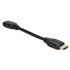QVS Cable HDMI de Alta Velocidad 4K, HDMI Macho - HDMI Macho, 30cm, Negro  3