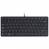 Teclado R-Go Tools RGOECQYBL, Alámbrico, USB, Negro (Inglés)  1