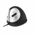 Mouse Zurdo R-Go Tools Óptico R-Go HE, Alámbrico, USB, 3400DPI, Negro/Plata  1