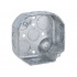 Raco Caja Octagonal HUB-126, 8 Entradas, Gris  1