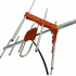 Radox Antena para Televisión, Exterior, UHF/VHF/HDTV, Aluminio  1