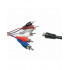 Radox Cable de Video Mini Din Macho - 6 RCA Macho, 1.8 Metros  2
