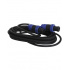 Radox Cable Speakon Macho - Speakon Macho, 6 Metros, Negro