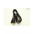 Radox Cable de Poder Tipo Panasonic Hembra - Macho, 1.5 Metros, Negro
