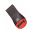 Radox Lector de Memoria, Micro SD, 480Mbps, Negro/Rojo