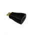 Radox Adaptador HDMI Hembra - Mini HDMI Macho, Negro