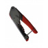 Radox Pinza de Compresión, Negro/Rojo, para Cable Coaxial RG59/RG6