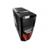 Gabinete Raidmax COBRA Z con Ventana, Midi-Tower, ATX/Micro-ATX, USB 2.0/3.0, sin Fuente, Negro/Rojo  2