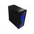 Gabinete Raidmax GALAXY con Ventana LED RGB, Midi-Tower, ATX/Micro ATX/Mini-ITX, USB 2.0/3.2, sin Fuente, Negro  5