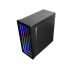 Gabinete Raidmax GALAXY con Ventana LED RGB, Midi-Tower, ATX/Micro ATX/Mini-ITX, USB 2.0/3.2, sin Fuente, Negro  6