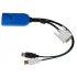 Raritan Cable KVM USB/DVI/RJ-45, 30cm, Negro  1