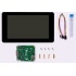 Raspberry Pantalla 7" Touch para Placas de Desarrollo Pi, 800 x 480 Pixeles, Negro  2