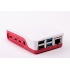 Raspberry Carcasa para Pi 4, Blanco/Rojo - No Incluye Placa  1