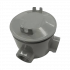 Rawelt Caja Condulet GRL-0546, 2 Puertos, 1", Aluminio