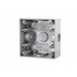 Rawelt Caja Condulet RC-0483-M, 2 Puertos, 3/4", Aluminio