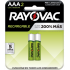 Rayovac Pila Recargable AAA, 600mAh, 2 Piezas  1