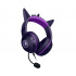 Razer Audífonos Gamer con Micrófono Kraken Kitty V2 Gengar Edition, Alámbrico, USB, para Smartphone/PC, Morado - Imagen adicional 2