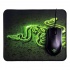 Razer Kit Gamer Mouse y Mousepad Goliathus - Abyssus Lite, Alámbrico, USB A, Verde/Negro  1