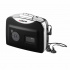 Redlemon Reproductor y Convertidor de Cassettes a MP3 Vía USB, 3.5mm, Negro/Plata  1