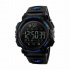 Redlemon Smartwatch Skmei 1303, Bluetooth, Android/iOS, Negro/Azul - Resistente al Agua  1